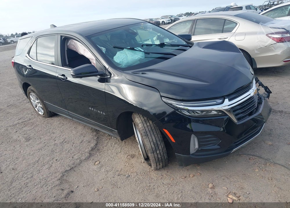 2022 CHEVROLET EQUINOX FWD LT VIN: 3GNAXKEV7NL240700