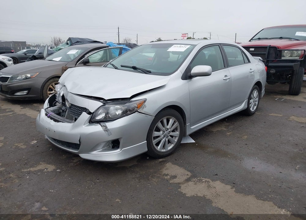 2010 TOYOTA COROLLA S VIN: 2T1BU4EE1AC444360