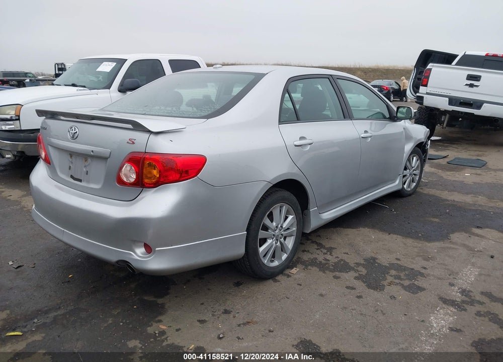 2010 TOYOTA COROLLA S VIN: 2T1BU4EE1AC444360