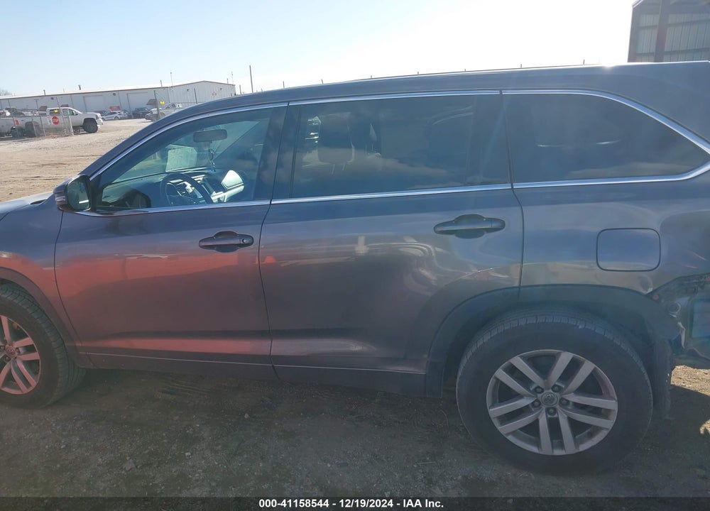 2015 TOYOTA HIGHLANDER LE V6 VIN: 5TDZKRFH0FS085737