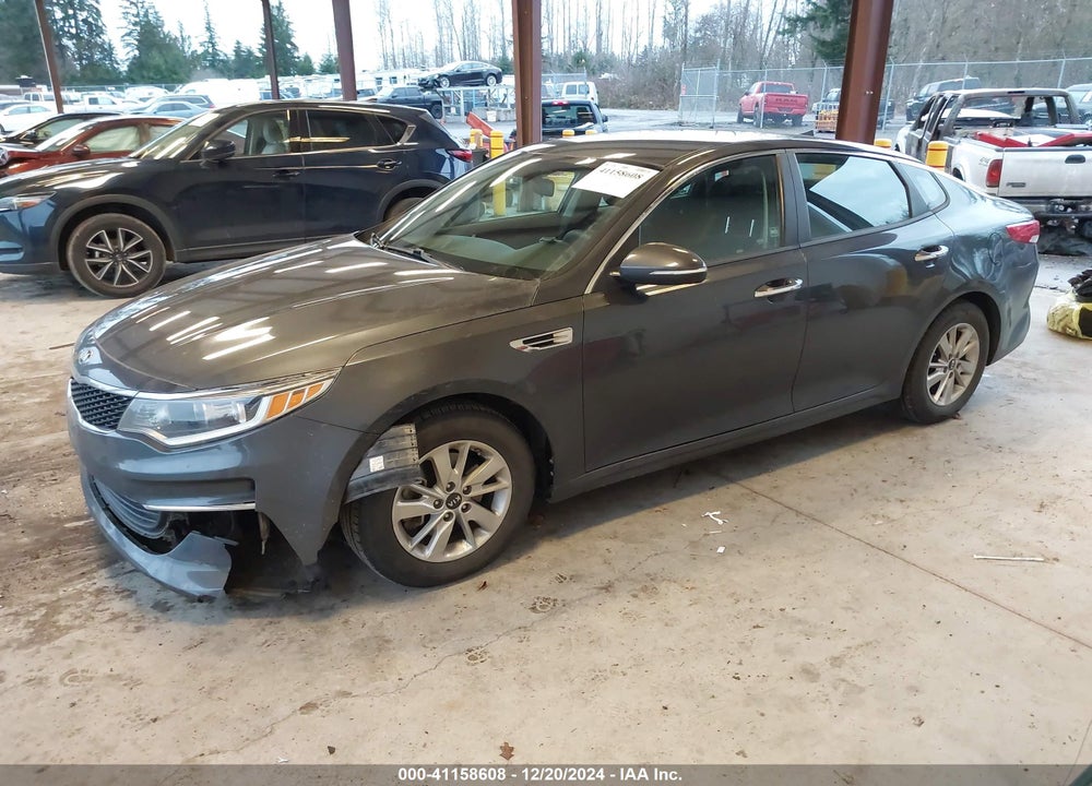 2018 KIA OPTIMA LX VIN: KNAGT4L39J5219690