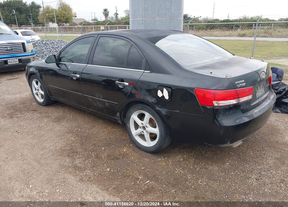 2006 HYUNDAI SONATA GLS V6/LX V6 VIN: 5NPEU46F26H152936