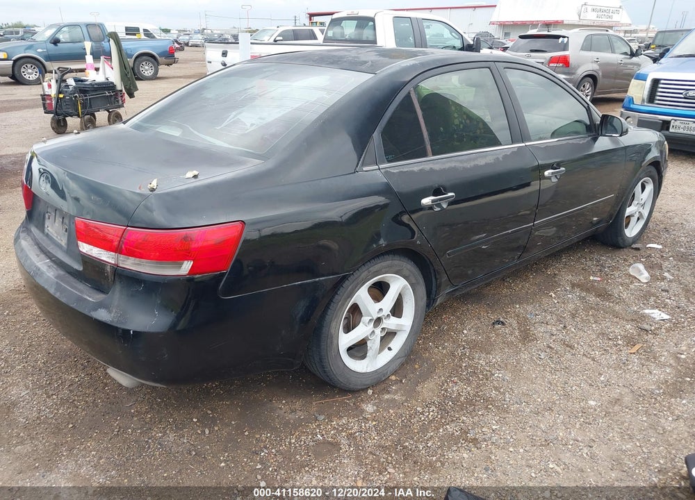 2006 HYUNDAI SONATA GLS V6/LX V6 VIN: 5NPEU46F26H152936