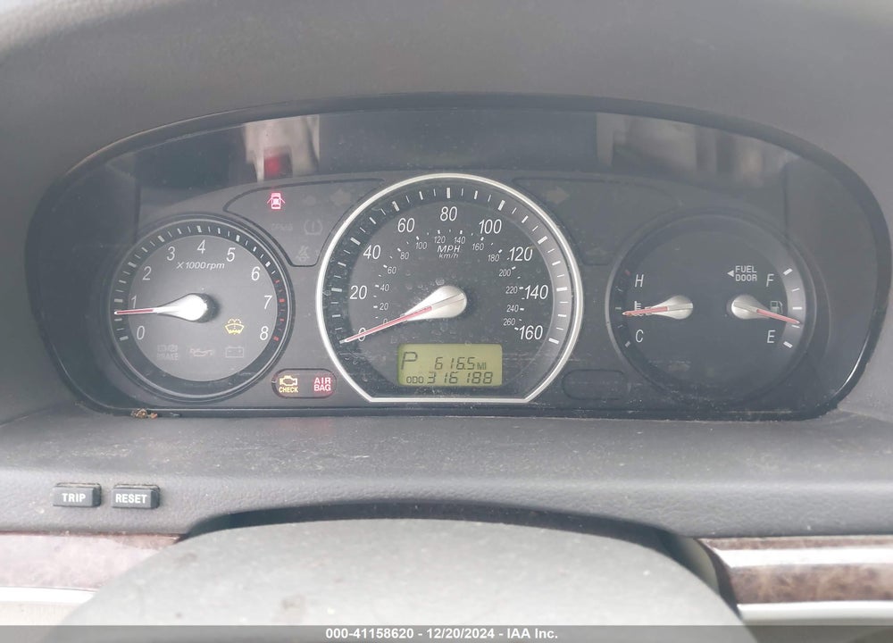 2006 HYUNDAI SONATA GLS V6/LX V6 VIN: 5NPEU46F26H152936