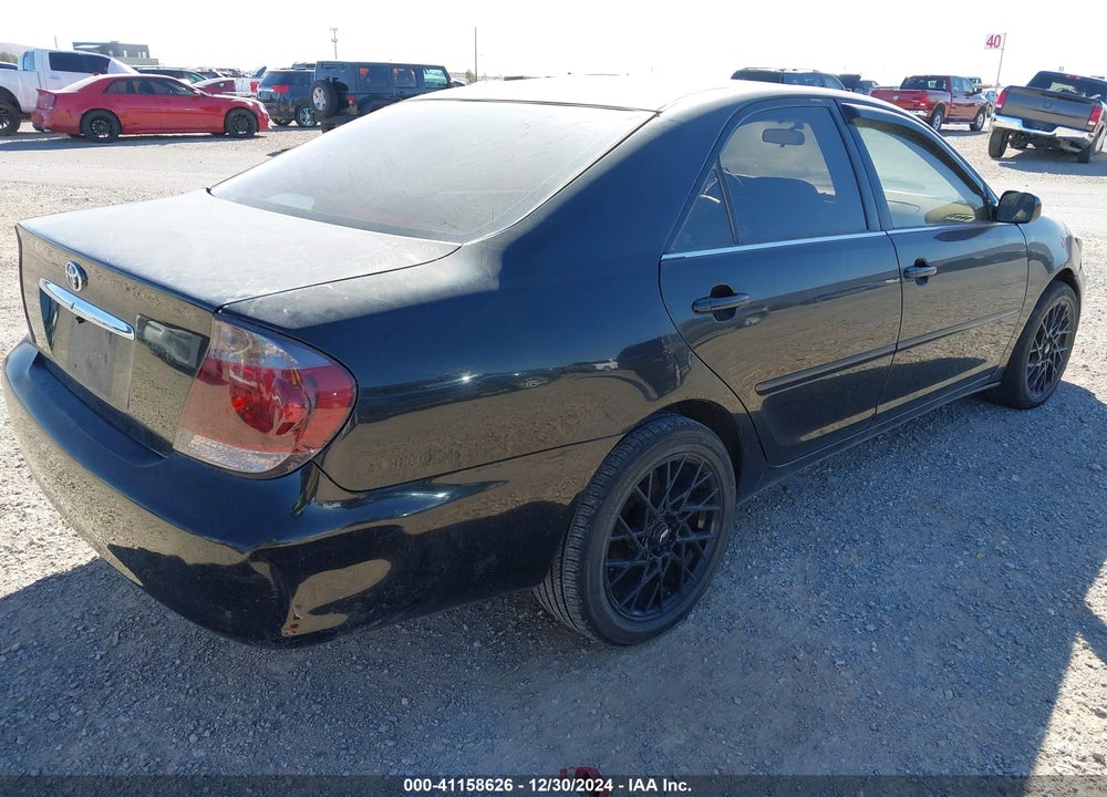 2005 TOYOTA CAMRY LE VIN: 4T1BE32K15U428908