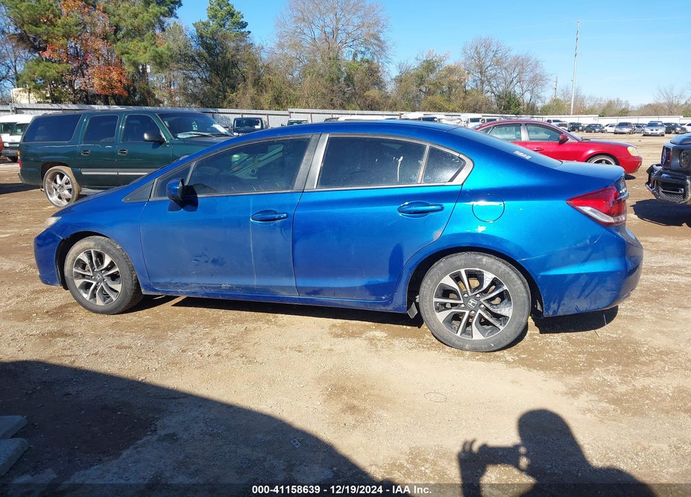 2014 HONDA CIVIC EX VIN: 19XFB2F8XEE016993