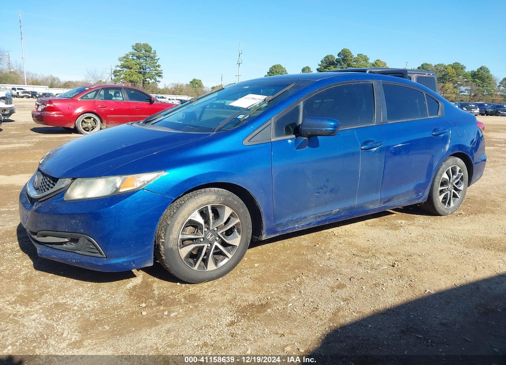 2014 HONDA CIVIC EX VIN: 19XFB2F8XEE016993