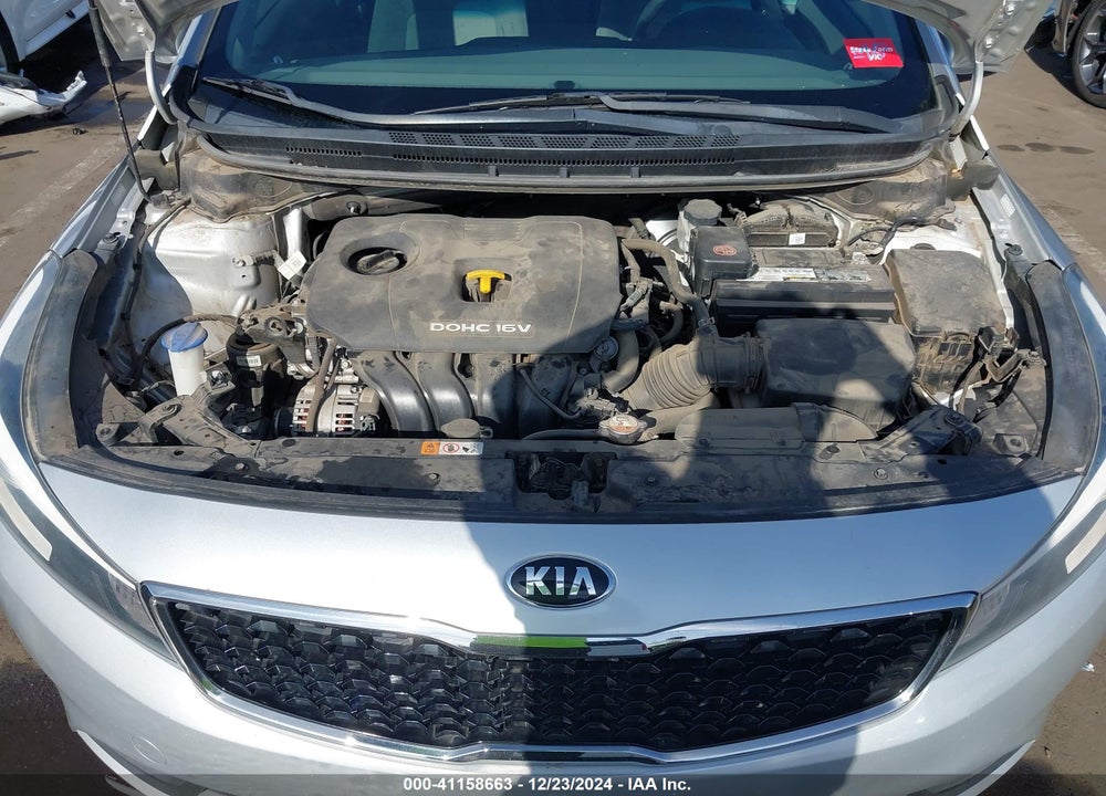 2017 KIA FORTE LX VIN: 3KPFK4A70HE054120