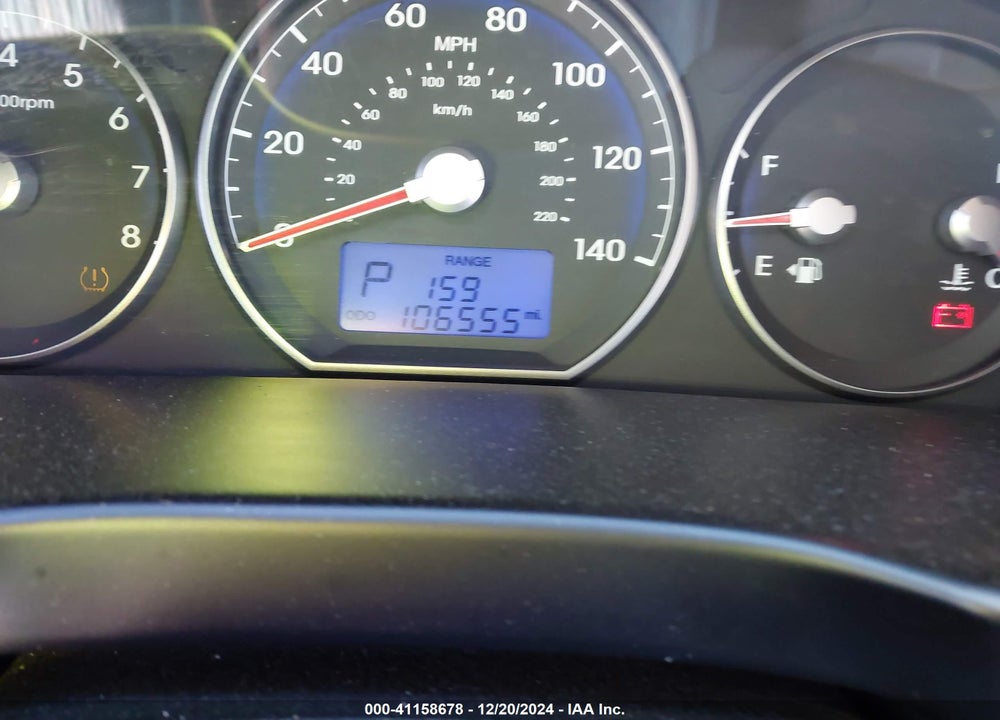 2011 HYUNDAI SANTA FE LIMITED V6 VIN: 5XYZK4AG4BG038722