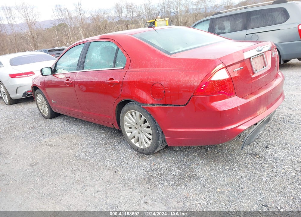 2012 FORD FUSION HYBRID VIN: 3FADP0L30CR235625