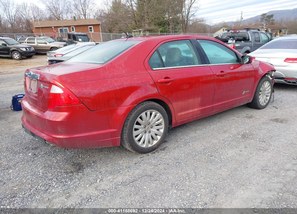 2012 FORD FUSION HYBRID VIN: 3FADP0L30CR235625