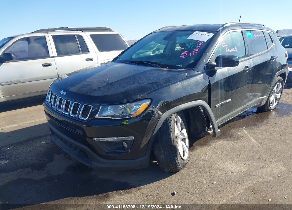 2020 JEEP COMPASS LATITUDE 4X4 VIN: 3C4NJDBB1LT197194