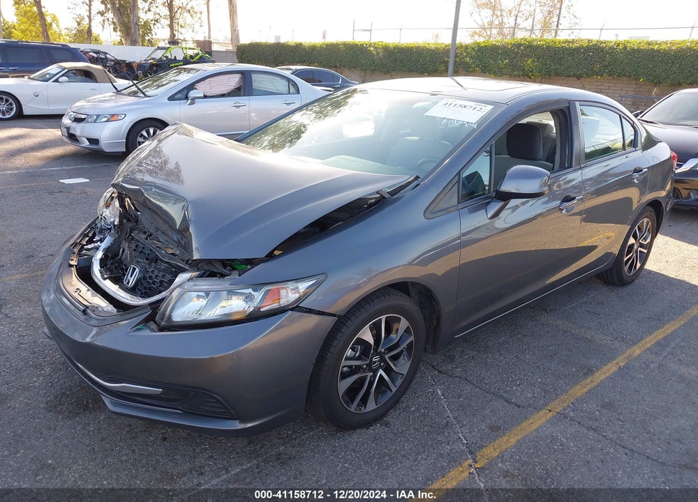 2013 HONDA CIVIC EX VIN: 19XFB2F83DE255333