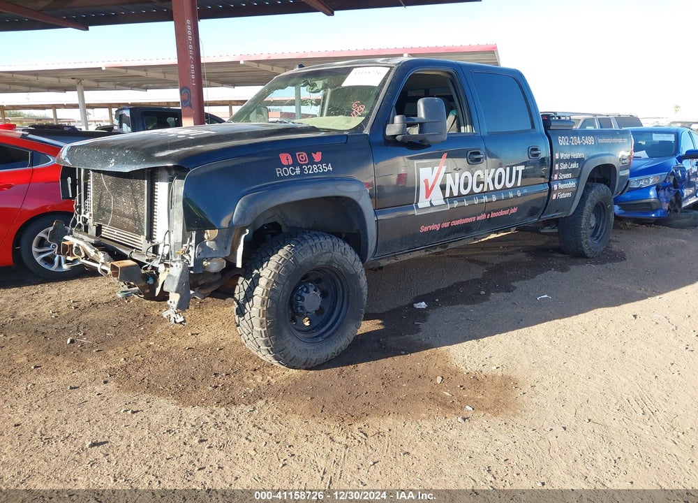 2006 CHEVROLET SILVERADO 2500HD LT1 VIN: 1GCHK23D56F169542