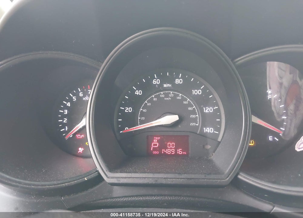 2013 KIA RIO LX VIN: KNADM5A39D6203769