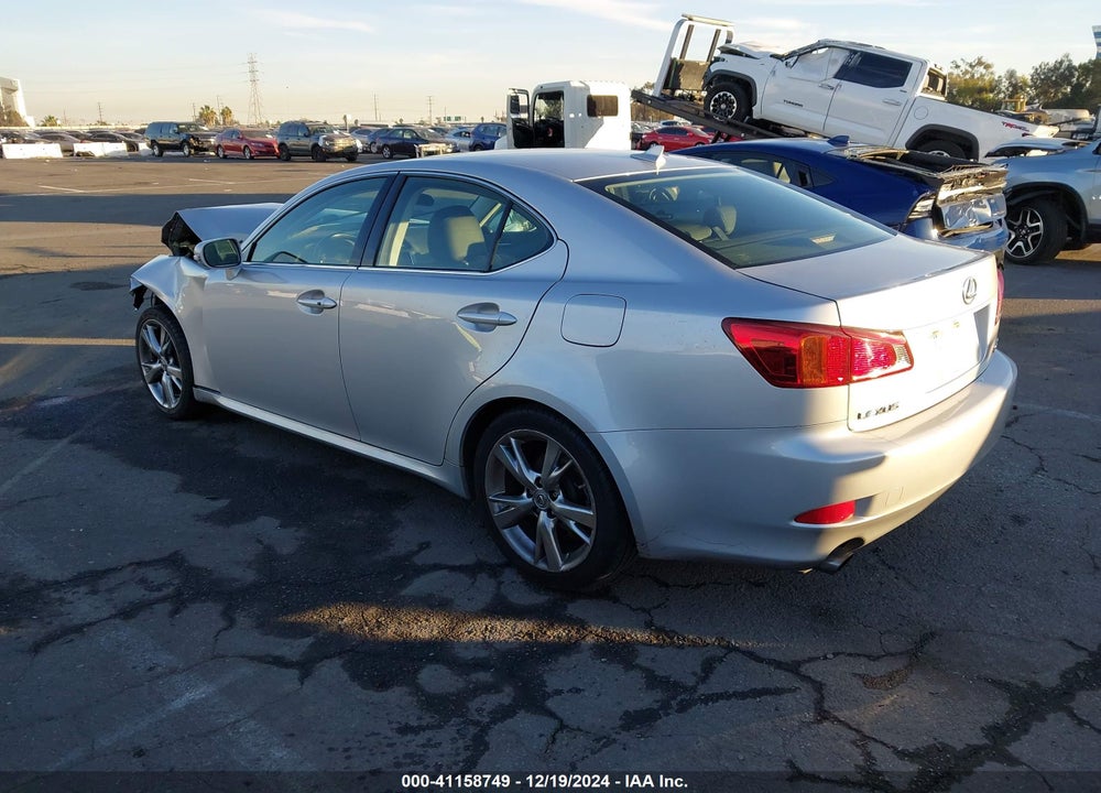 2009 LEXUS IS 250 VIN: JTHBK262795104765