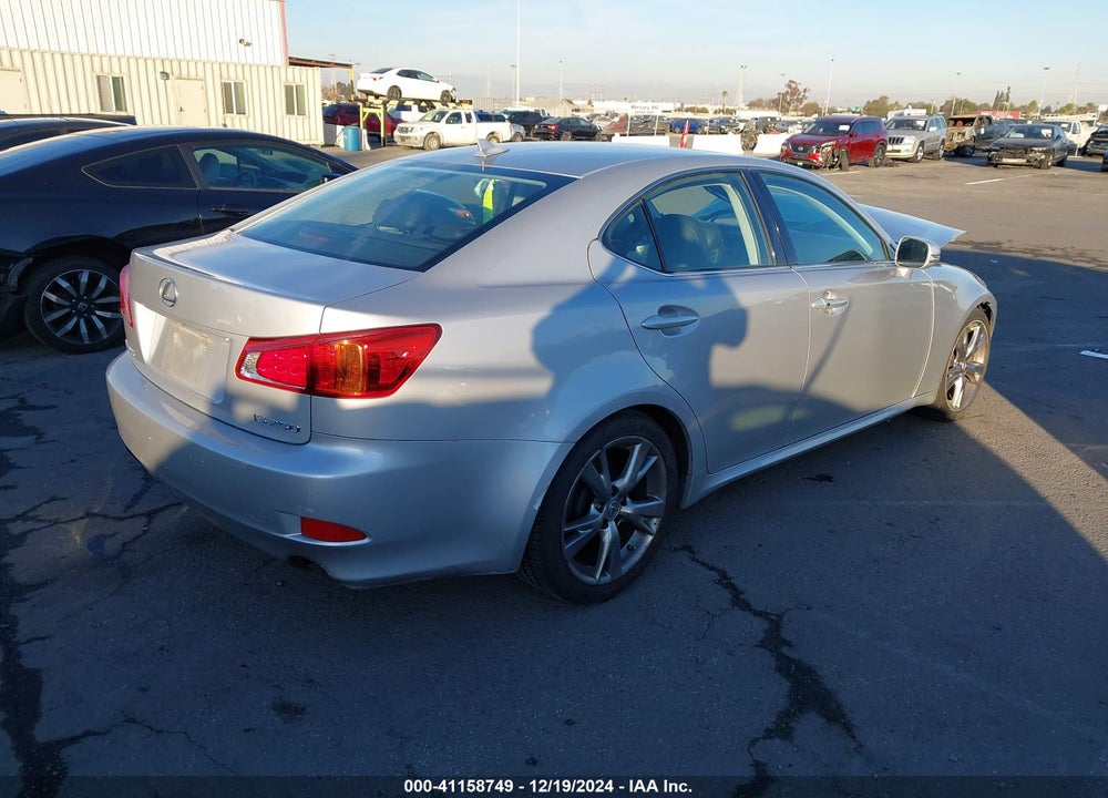 2009 LEXUS IS 250 VIN: JTHBK262795104765