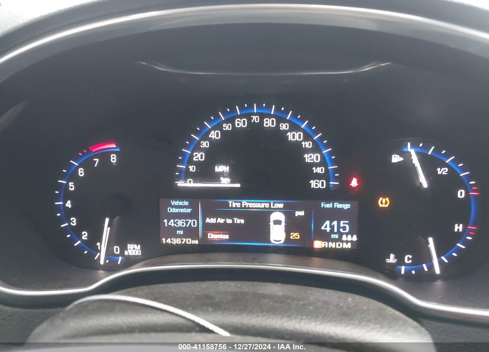 2014 CADILLAC SRX PREMIUM COLLECTION VIN: 3GYFNGE33ES528035