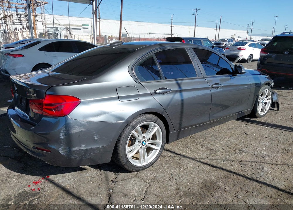 2016 BMW 320I VIN: WBA8E1G54GNU11262