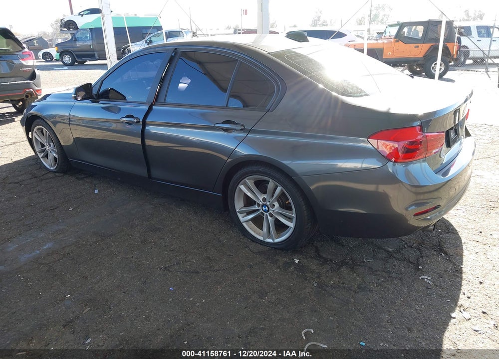 2016 BMW 320I VIN: WBA8E1G54GNU11262