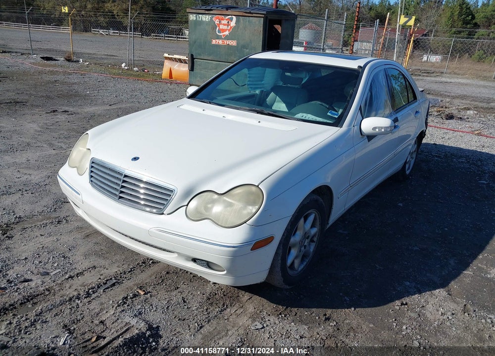 2002 MERCEDES-BENZ C 240 VIN: WDBRF61J92F254448