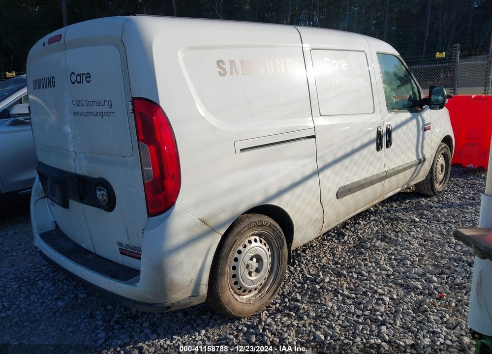 2022 RAM PROMASTER CITY CARGO VAN VIN: ZFBHRFAB3N6Y39451