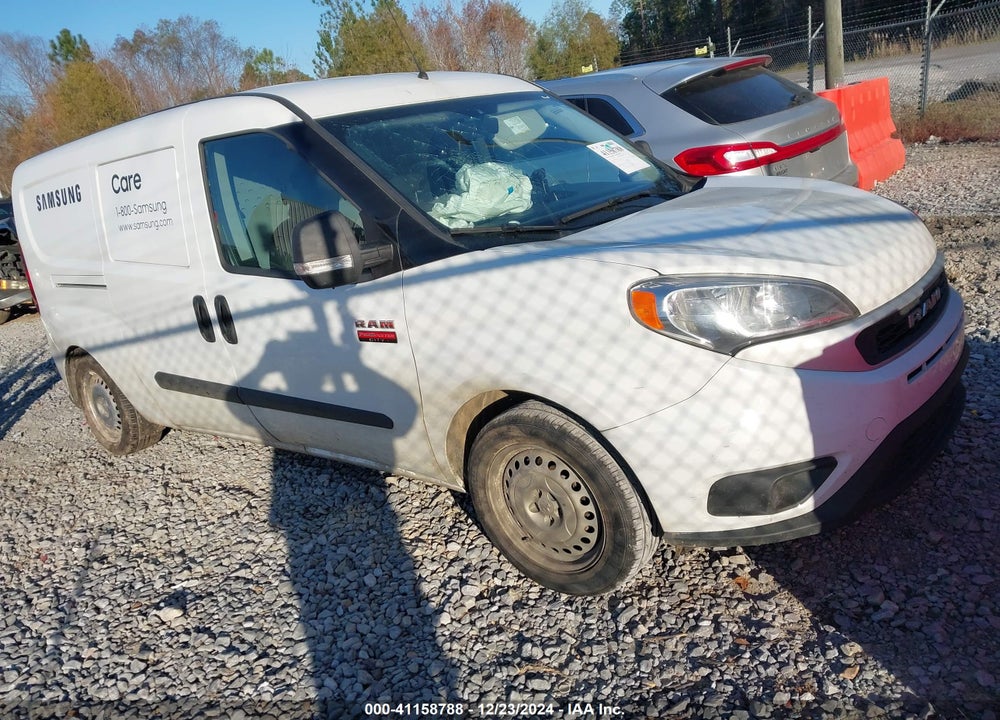 2022 RAM PROMASTER CITY CARGO VAN VIN: ZFBHRFAB3N6Y39451