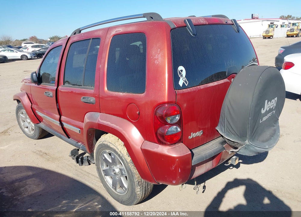 2007 JEEP LIBERTY LIMITED EDITION VIN: 1J4GK58K57W506856