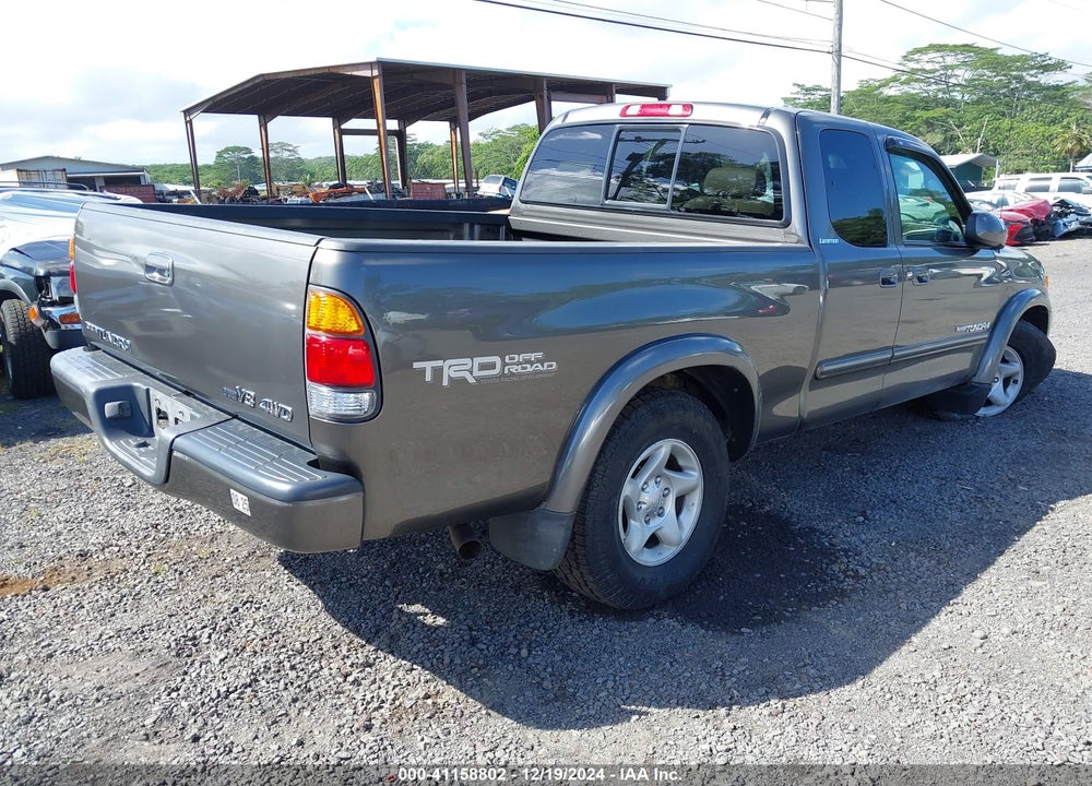 2003 TOYOTA TUNDRA LIMITED V8 VIN: 5TBBT48163S387569