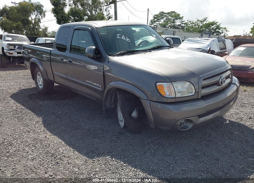 2003 TOYOTA TUNDRA LIMITED V8 VIN: 5TBBT48163S387569