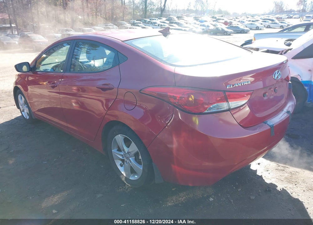 2013 HYUNDAI ELANTRA GLS VIN: KMHDH4AE3DU977591
