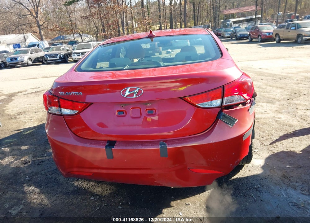 2013 HYUNDAI ELANTRA GLS VIN: KMHDH4AE3DU977591