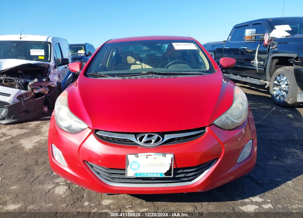 2013 HYUNDAI ELANTRA GLS VIN: KMHDH4AE3DU977591