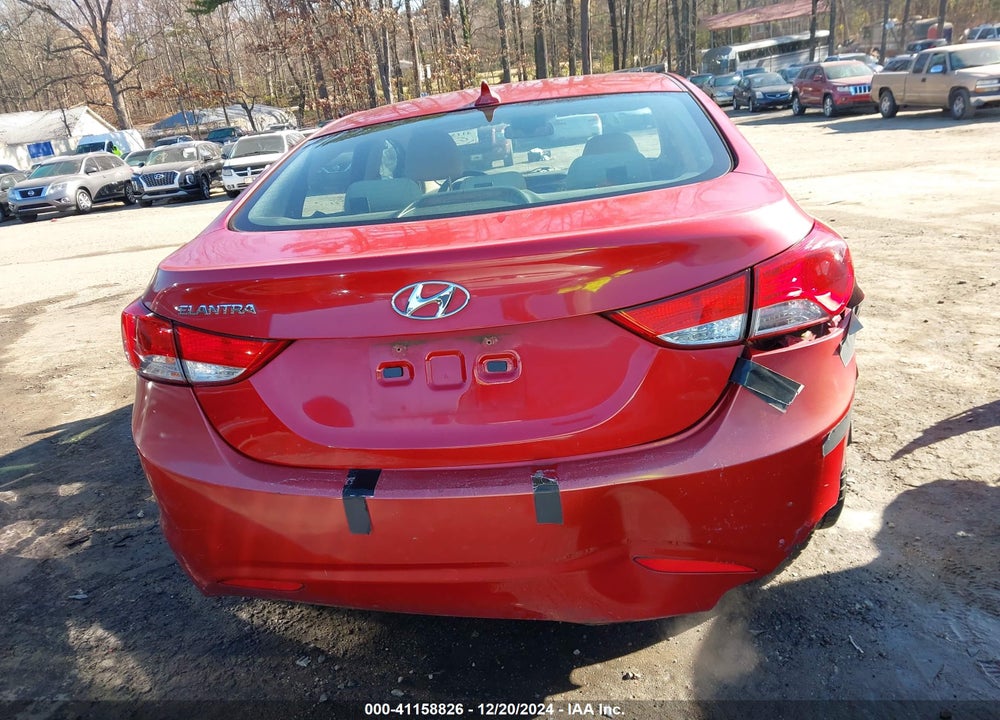 2013 HYUNDAI ELANTRA GLS VIN: KMHDH4AE3DU977591