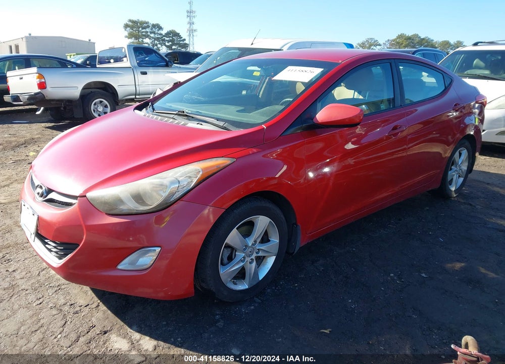 2013 HYUNDAI ELANTRA GLS VIN: KMHDH4AE3DU977591
