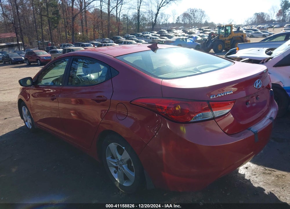 2013 HYUNDAI ELANTRA GLS VIN: KMHDH4AE3DU977591