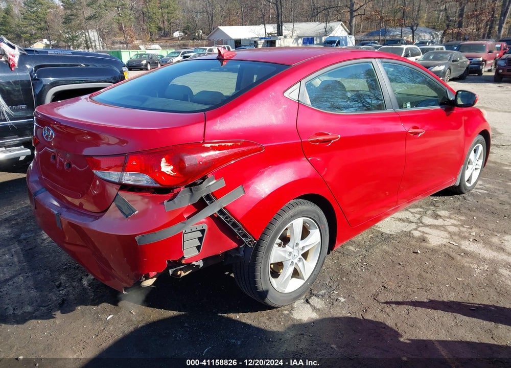 2013 HYUNDAI ELANTRA GLS VIN: KMHDH4AE3DU977591
