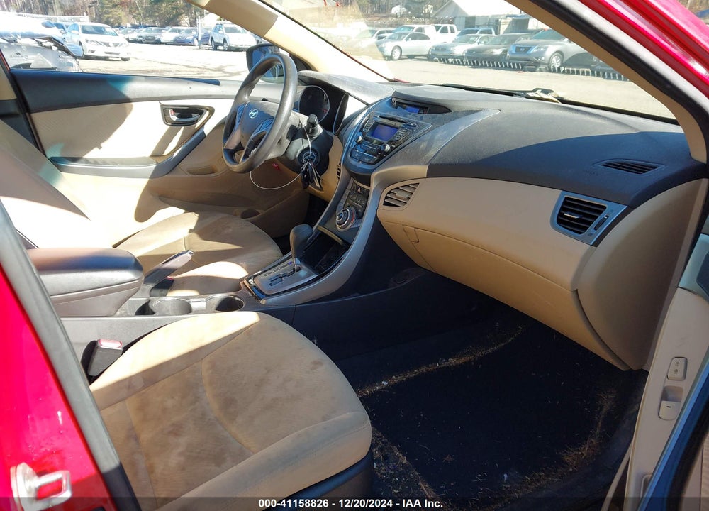 2013 HYUNDAI ELANTRA GLS VIN: KMHDH4AE3DU977591