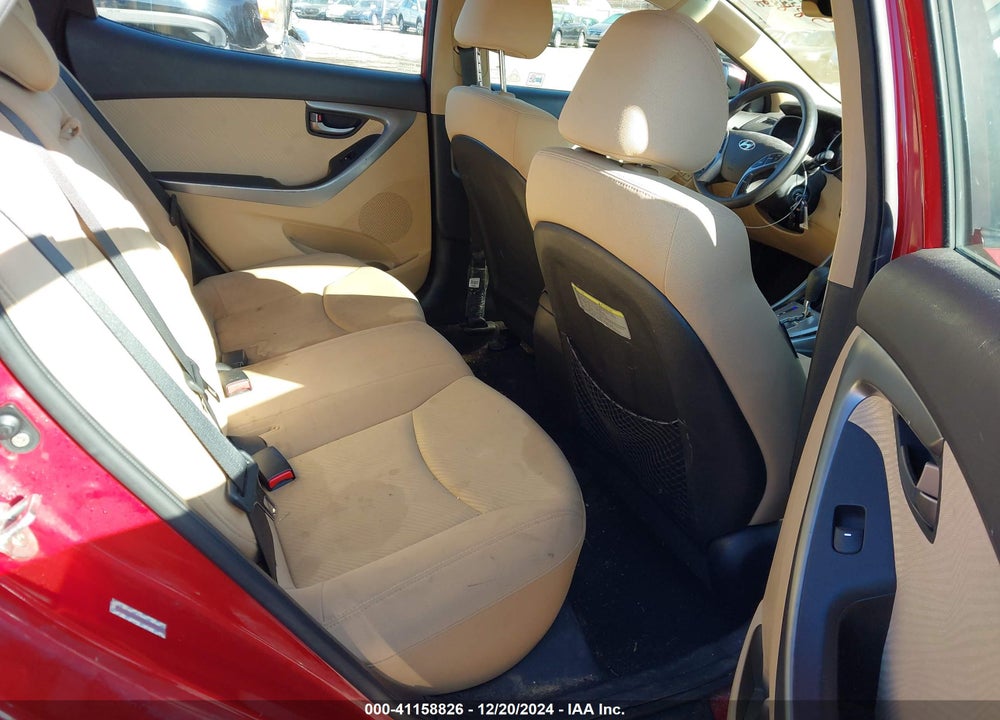 2013 HYUNDAI ELANTRA GLS VIN: KMHDH4AE3DU977591