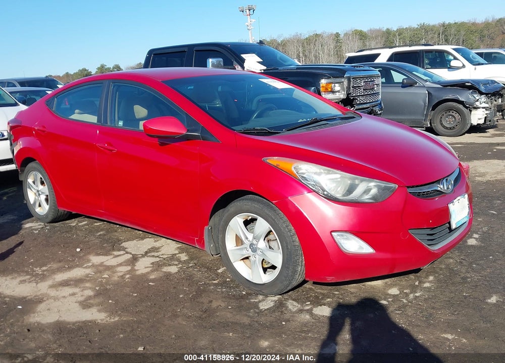 2013 HYUNDAI ELANTRA GLS VIN: KMHDH4AE3DU977591