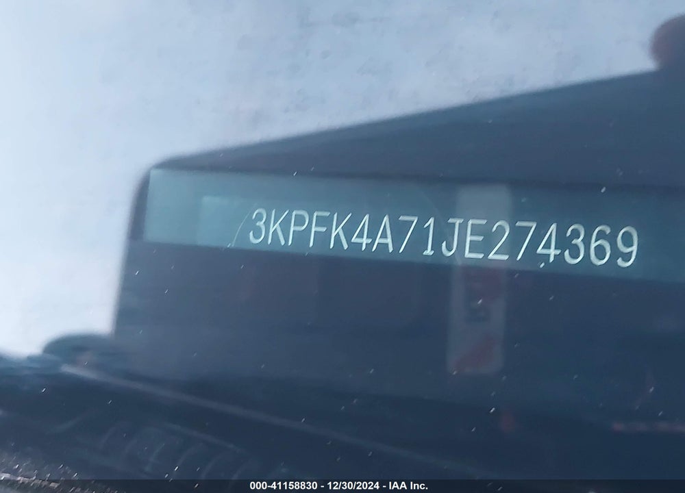 2018 KIA FORTE LX VIN: 3KPFK4A71JE274369