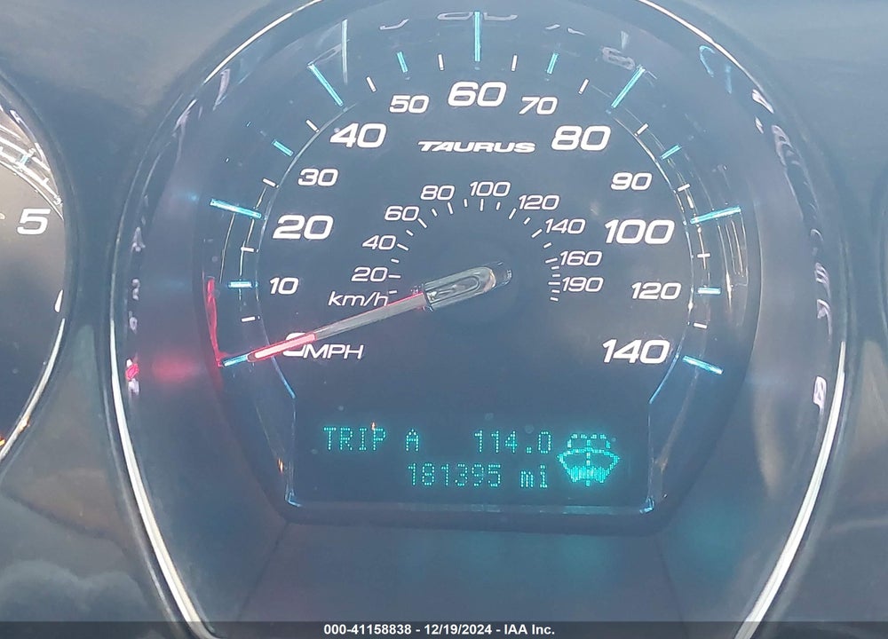 2011 FORD TAURUS VIN: 1FAHP2FW6BG122299