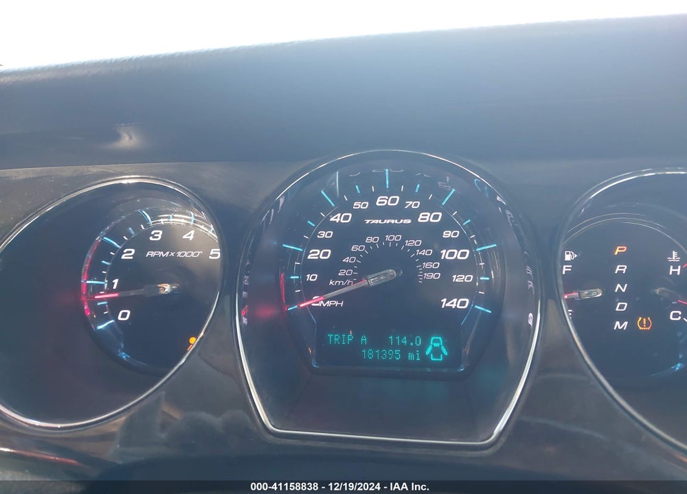 2011 FORD TAURUS VIN: 1FAHP2FW6BG122299