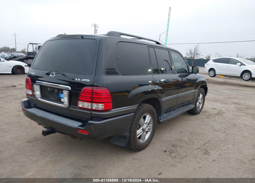 2006 LEXUS LX 470 VIN: JTJHT00W964006991