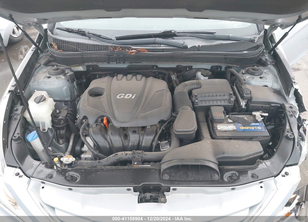 2013 HYUNDAI SONATA GLS VIN: 5NPEB4AC0DH606648