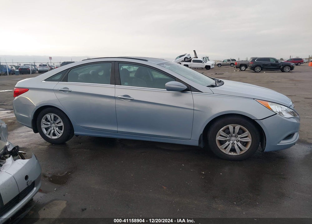 2013 HYUNDAI SONATA GLS VIN: 5NPEB4AC0DH606648
