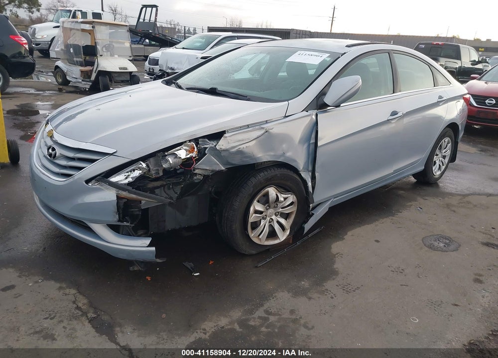 2013 HYUNDAI SONATA GLS VIN: 5NPEB4AC0DH606648