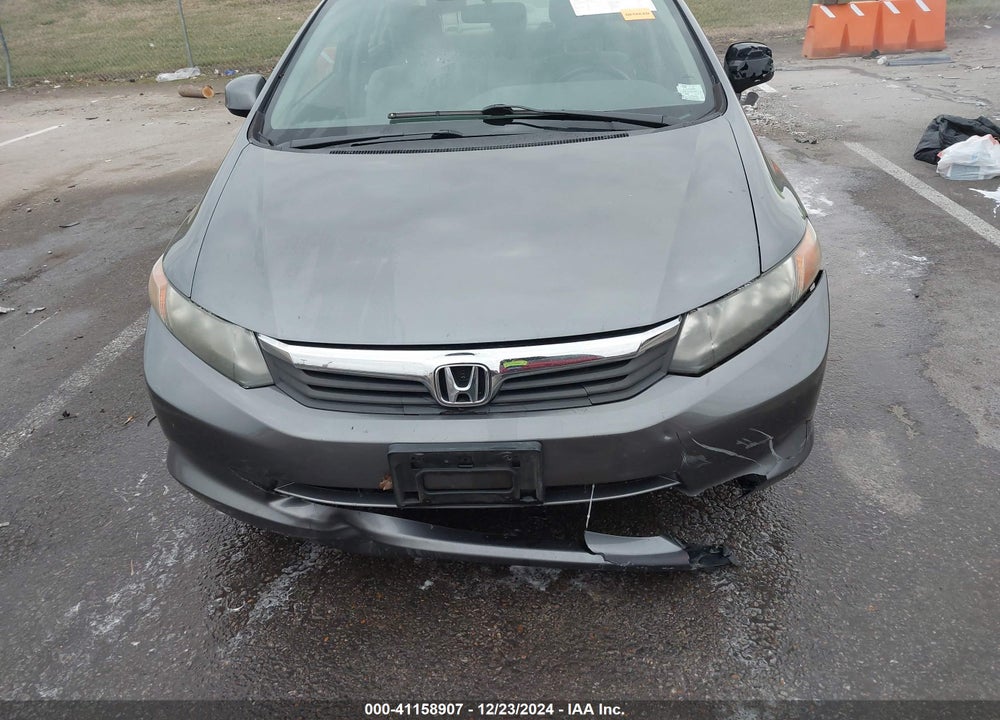 2012 HONDA CIVIC VIN: 19XFB2F53CE062555