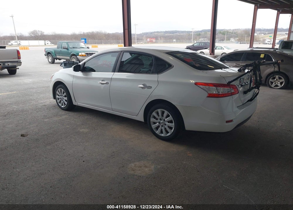 2013 NISSAN SENTRA SV VIN: 3N1AB7AP9DL672279