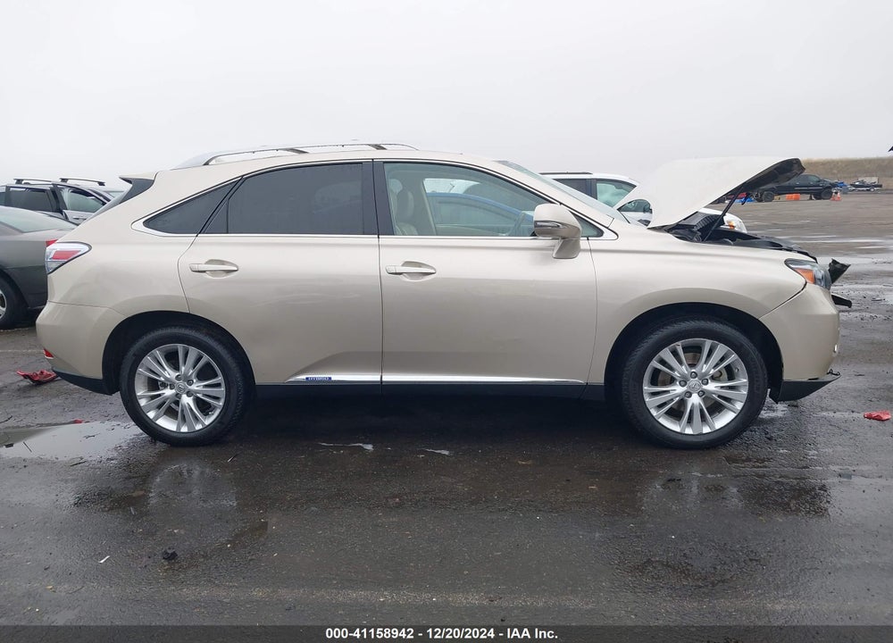 2012 LEXUS RX 450H VIN: JTJBC1BA2C2432543